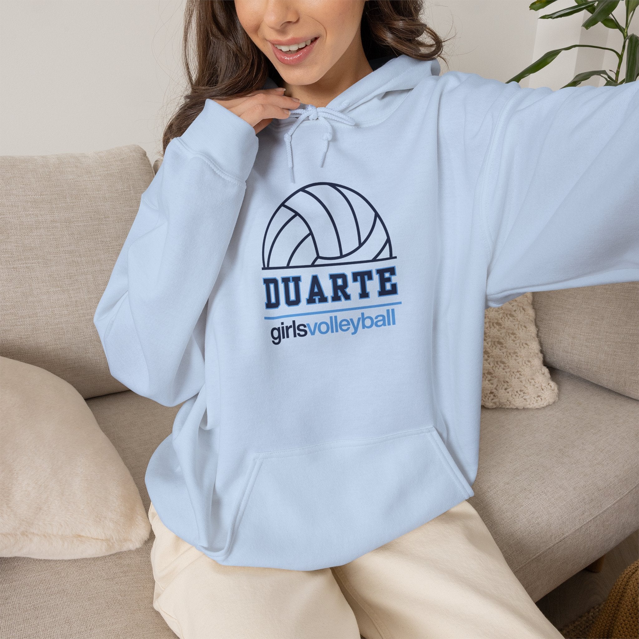 Duarte Girls Volleyball Logo Hoodie