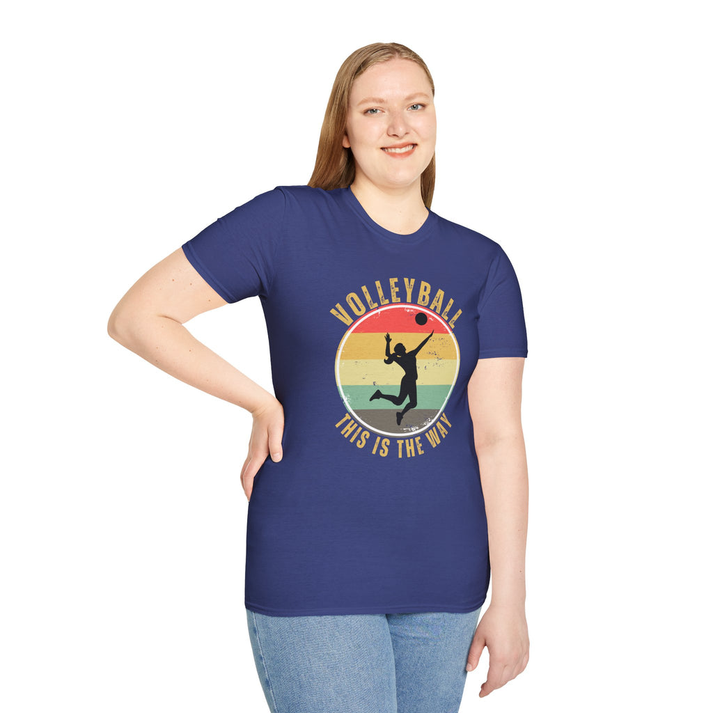 Volleyball This Is The Way Female Player T-Shirt