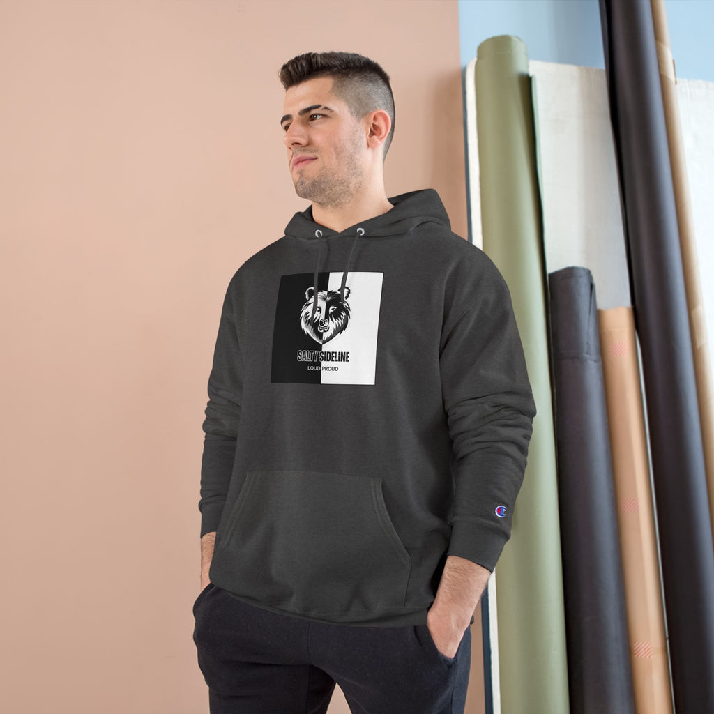 Salty Sideline Logo | Champion Hoodie | 4 Hoodie Color Options