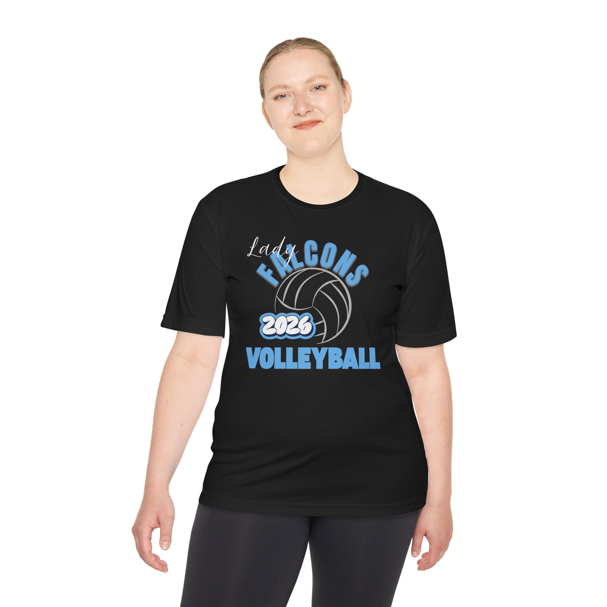Lady Falcons 2026 Volleyball Wicking T-Shirt