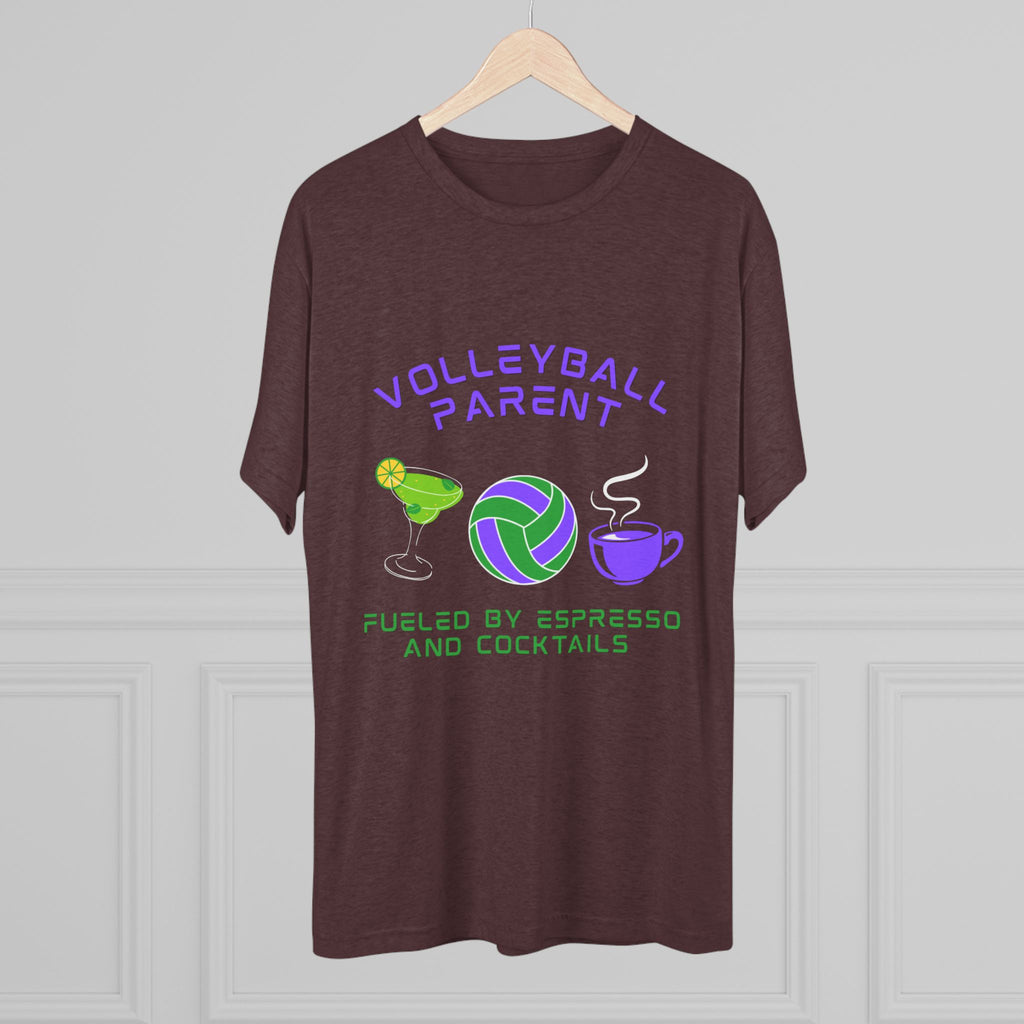 Fueled by Espresso and Cocktails | Tri-Blend Crew | 8 Shirt Colors Options