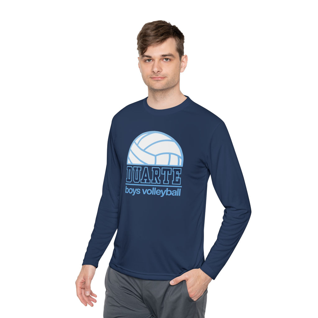 Duarte Boys Volleyball Half Ball Long Sleeve Tee